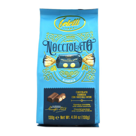 Cioccolatini Nocciolato Feletti con gianduia e nocciole gr.130