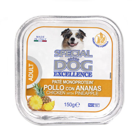 Patè Special Dog excellence pollo e ananas per cani adulti gr.150