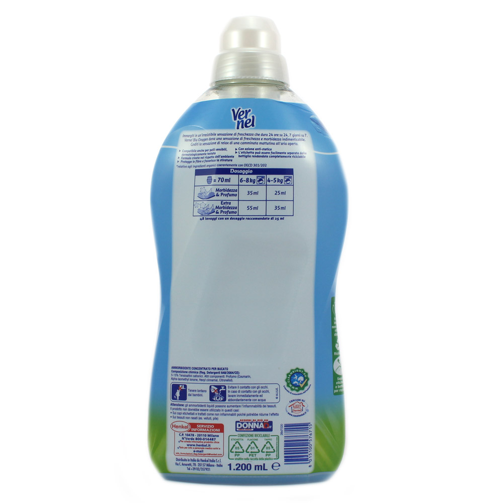 Ammorbidente Concentrato Oro/Blu 42 lavaggi Lenor 1L offerta di Leader Price