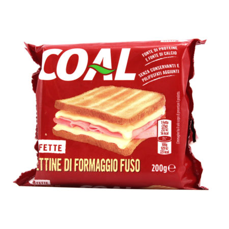 Fettine formaggio sfuso x 8 fette senza glutine gr.200 Linea Coal