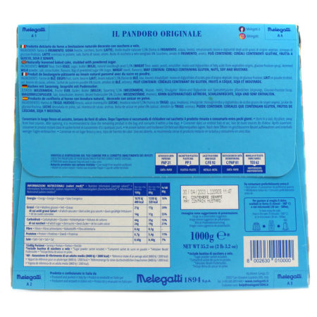 Pandoro Melegatti kg.1 - immagine 2