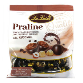Praline cioccolato fondente e nocciola La Luisa gr.100