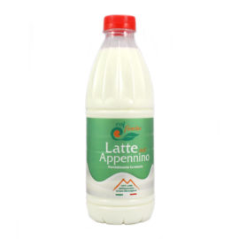 Latte fresco pastorizzato dell'Appennino parz.scremato Colfiorito lt.1