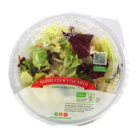 Ciotola insalata poker 5 gusti Ambruosi Viscardi gr.200