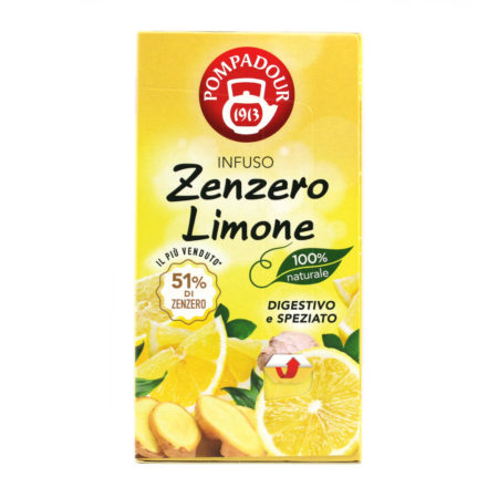 Infuso zenzero limone Pompadour gr.1,8x20
