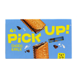 Biscotti Pick Up choco & milk gr.28x4