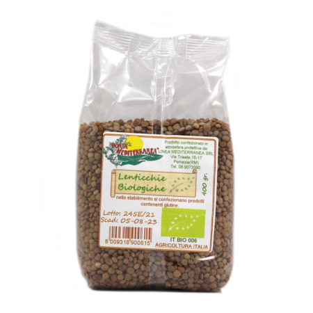 Lenticchie Bontà Mediterranea BIO gr.400