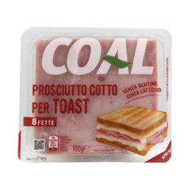 Prosciutto cotto per toast gr.100 Linea Coal