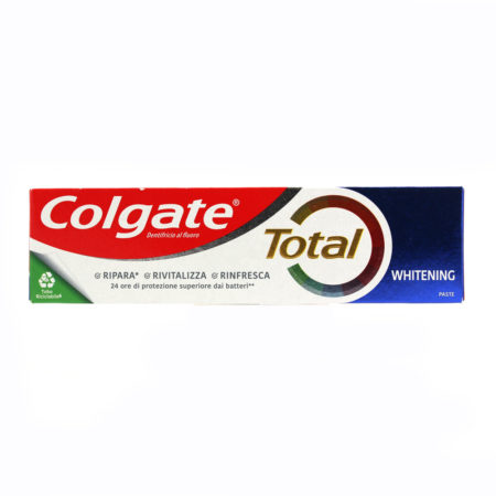Dentifricio Colgate total whitening ml.75