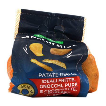 Patate pasta gialla Ruggiero in rete ideali da friggere kg.1,5