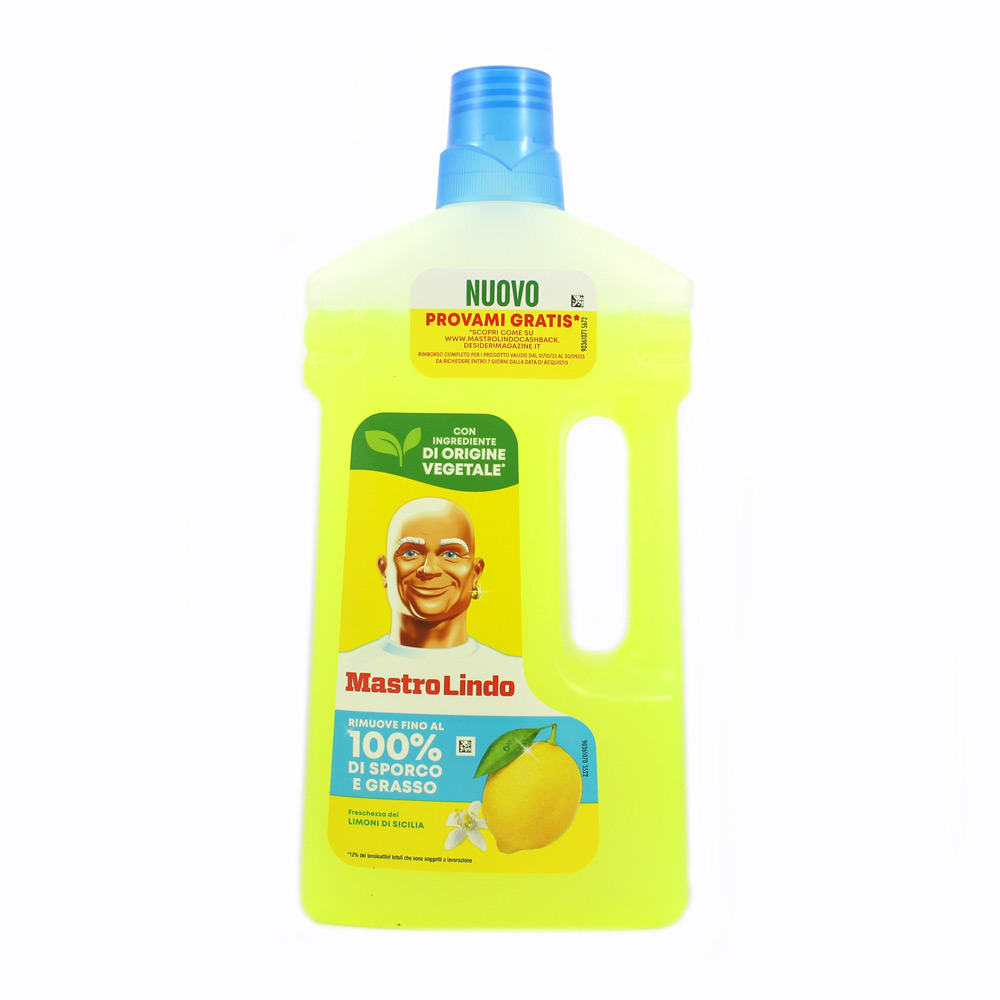 Detergente multiuso al limone Mastro Lindo ml.930 