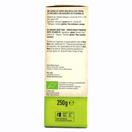 Crema di farro BIO Alce Nero gr.250 - immagine 3