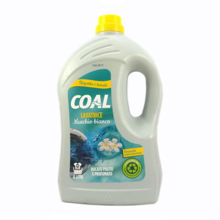 Detersivo bucato in lavatrice muschio bianco Linea Coal lt.4