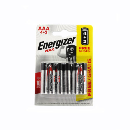 Pile Energizer mini stilo 4+2 AAA