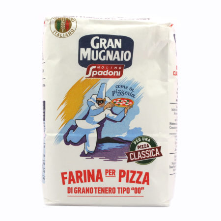 Farina di grano tenero Gran Mugnaio Spadoni tipo 00 per pizza kg.1