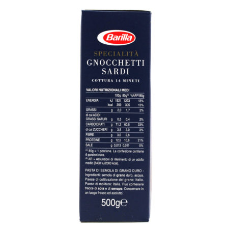 Pasta semola Barilla Specialità gnocchetti sardi gr.500 - immagine 3