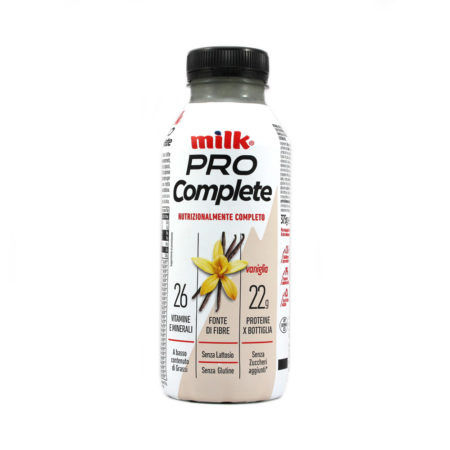 Bevanda a base di latte scremato Milk Pro alla vaniglia gr.375