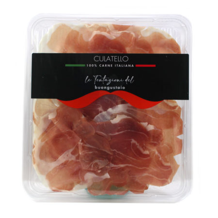 Culatello a fette 100% italiana Le Tentazioni del Buongustaio gr.100