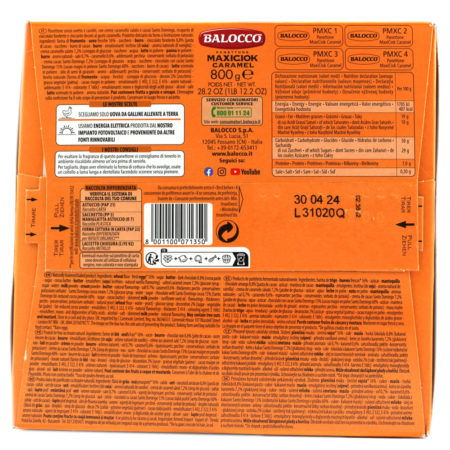Panettone Balocco Maxiciok con caramel gr.800 - immagine 2