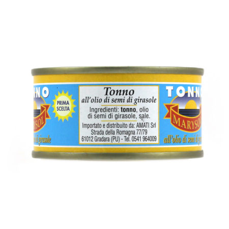 Tonno all'olio di semi di girasole Marysol gr.80 - immagine 3