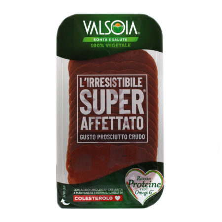 Affettati vegetali prosciutto crudo Valsoia gr.90