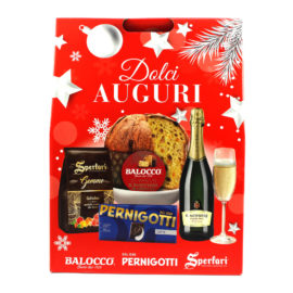 Confezione regalo Natalizio Dolci Auguri x 4 pezzi