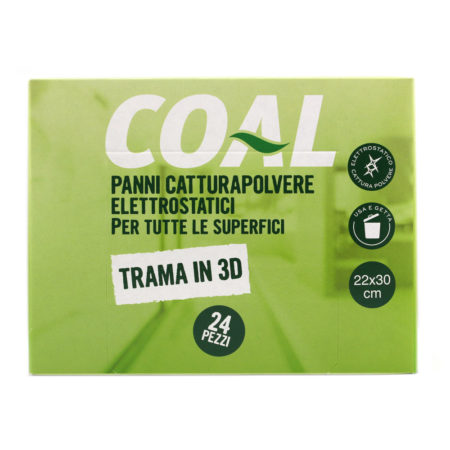 Panni catturapolvere elettrostatici per tutte le superfici x 24 Linea Coal
