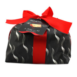 Panettone incartato a mano kg.1 Linea Le Tentazioni del Buongustaio