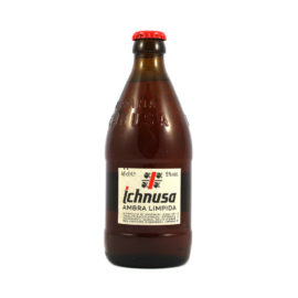Birra Ichnusa ambra limpida cl.45