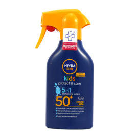 Crema solare protect & care Nivea per bambini protezione 50 ml.270