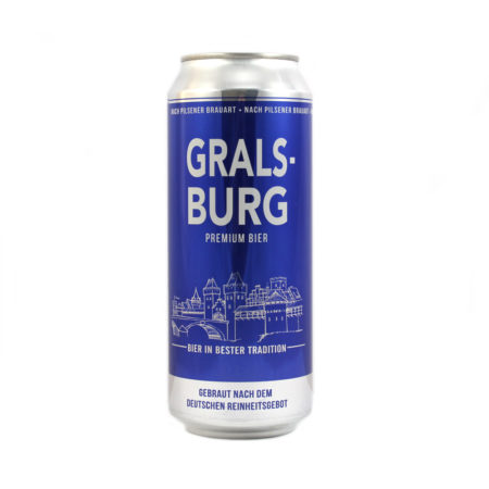 Birra Gralsburg lattina 4,5 cl.50