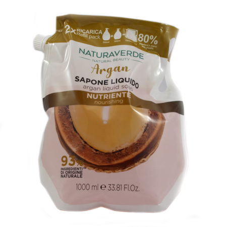 Sapone liquido Naturaverde argan nutriente ml.1000