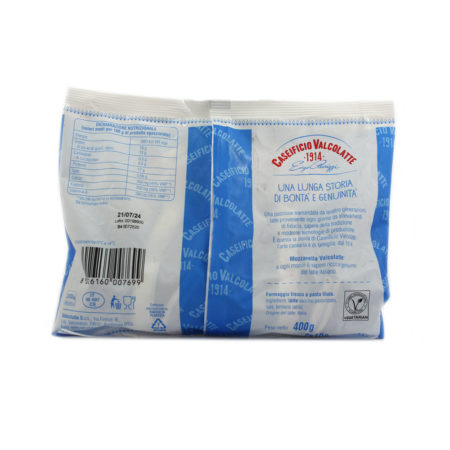 Mozzarella 100% latte italiano Caseificio Valcolatte gr.100 x 2 - immagine 2