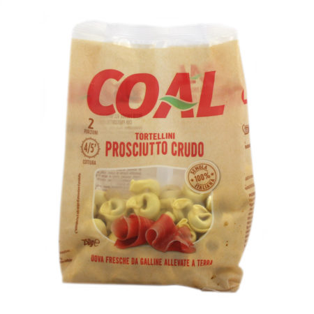Pasta fresca tortellini prosciutto crudo gr.250 Linea Coal