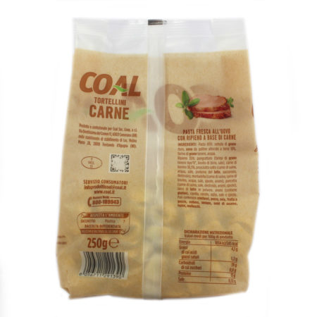 Pasta fresca tortellini con carne gr.250 Linea Coal - immagine 2