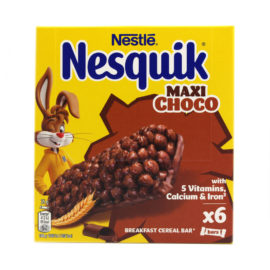 Barrette Nesquik Nestle maxi choco x 6 gr.150