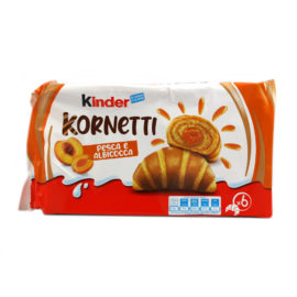 Kinder Kornetti Ferrero alla pesca e albicocca x 6 gr.252