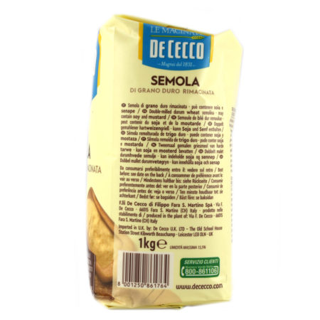 Semola di grano duro rimacinata De Cecco kg.1 - immagine 2
