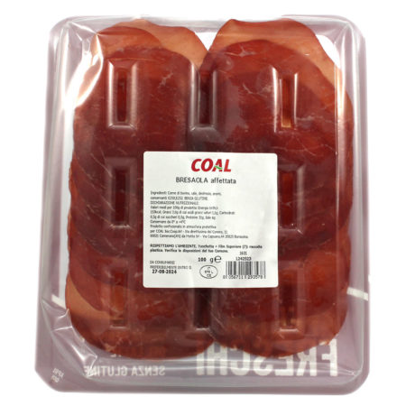 Bresaola affettata gr.100 Linea Coal - immagine 2