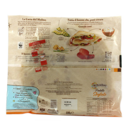 Piadelle sfogliate Mulino Bianco Barilla x 3 gr.330 - immagine 2