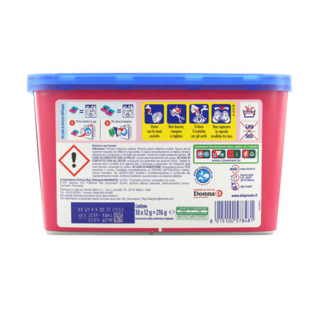 Detersivo Bio Presto power caps color x 18 gr.216 - immagine 2