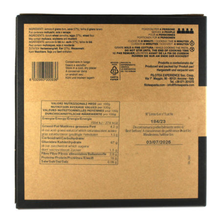 Pasta uovo Filotea pappardelle gr.250 - immagine 2