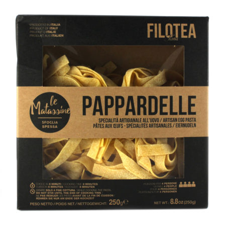 Pasta uovo Filotea pappardelle gr.250