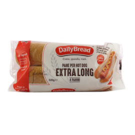 Panini per hot dog extra long Daily Bread x 4 gr.320