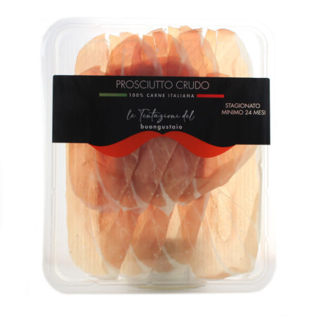 Prosciutto crudo 24 mesi gr.100 Linea Le Tentazioni del Buongustaio
