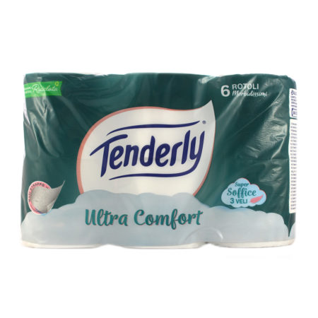 Carta igienica Tenderly ultra confort x 6 rotoli