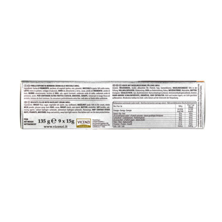 Biscotti Grisbì Vincenzi alla nocciola gr.135 - immagine 3