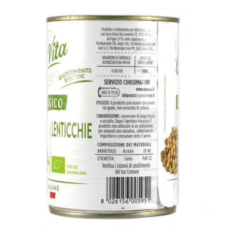 Lenticchie BIO gr.240 Linea Ohi Vita - immagine 2
