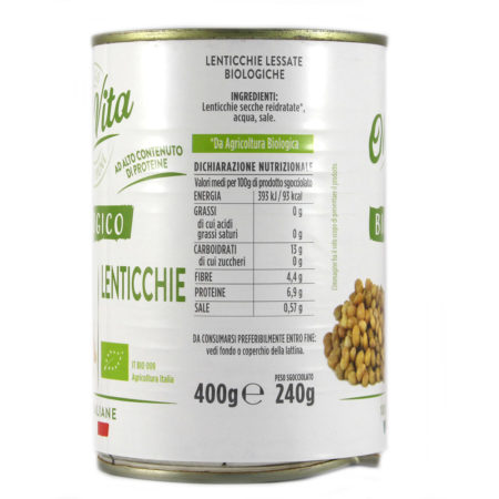 Lenticchie BIO gr.240 Linea Ohi Vita - immagine 3