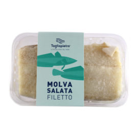 Filetto di molva salata Tagliapietra .400/700 gr.500